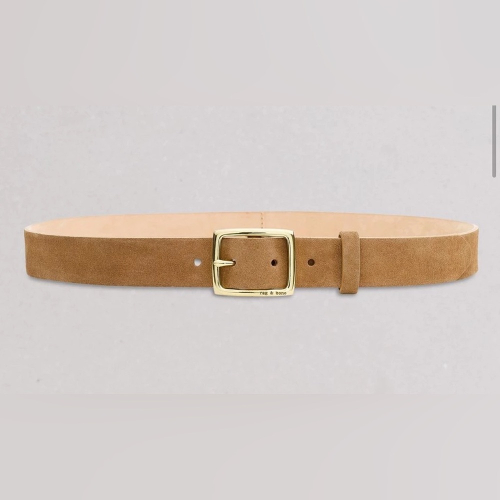 Rag & Bone Boyfriend Belt Camel Color